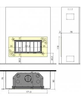 Каминная облицовка CHAZELLES Eden-foto2