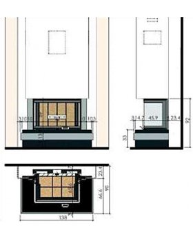 Каминная облицовка CHAZELLES Ultimate-foto2