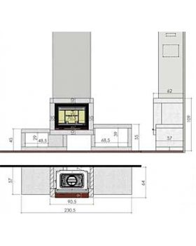 Каминная облицовка CHAZELLES Opus-foto2