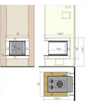 Каминная облицовка CHAZELLES Portland-foto2