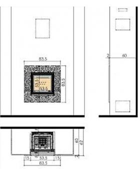 Каминная облицовка CHAZELLES Mosaique-foto2