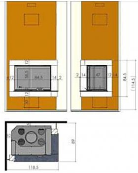 Каминная облицовка CHAZELLES Atlanta-foto2