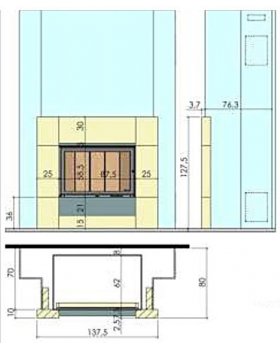 Каминная облицовка CHAZELLES Lodge-foto2