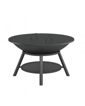 Чугунная Костровая чаша Fantastic Ø 1000 Престиж (чаша + подставка престиж +крышка)-foto2