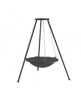 Чугунная Костровая чаша Fantastic Ø 700 Антик (чаша + подставка антик + крышка)-foto3