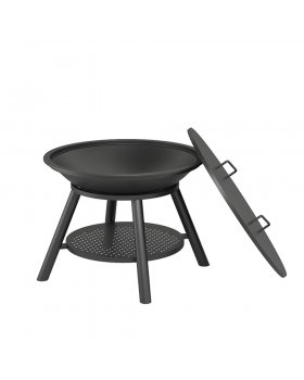 Чугунная Костровая чаша Fantastic Ø 700 Престиж (чаша + подставка престиж +крышка)-foto2