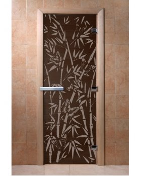 Бамбук и бабочки графит Бамбук и бабочки графит