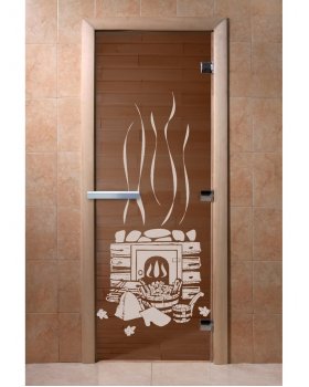 Дверь Банька бронза