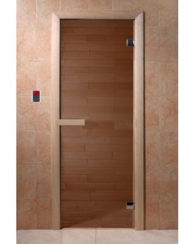 Дверь Бронза 1900*700, 6мм, 2 петли