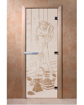 Дверь Дженифер прозрачная