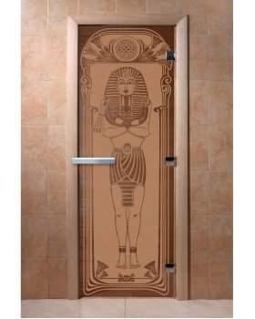 Дверь Египет бронза матовая