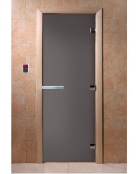Дверь Графит матовая