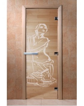 Дверь Искушение прозрачная