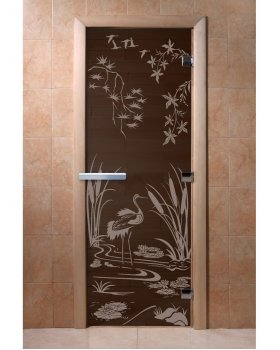 Дверь Камышовый рай графит