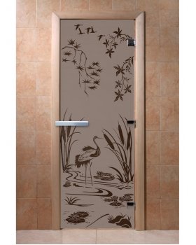 Дверь Камышовый рай графит матовый