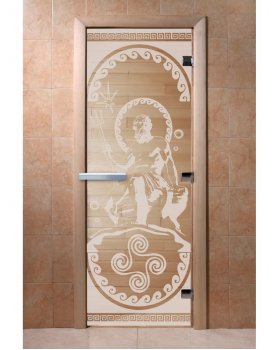 Дверь Посейдон прозрачная