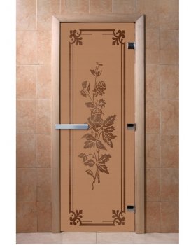 Розы бронза матовая