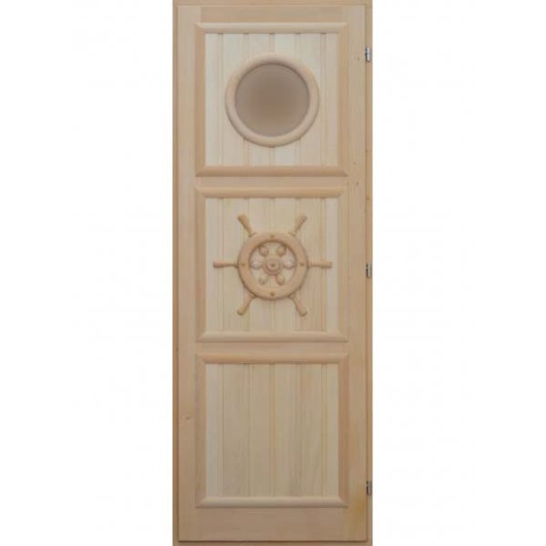 Дверь Штурвал с иллюминатором