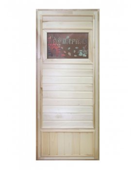 Вагонка эконом со стеклом