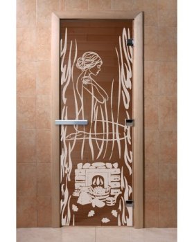 Дверь Волшебный пар бронза