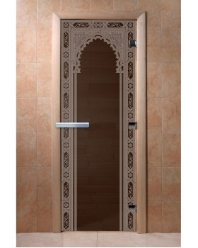 Дверь Восточная арка графит