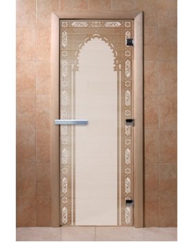 Дверь Восточная арка сатин