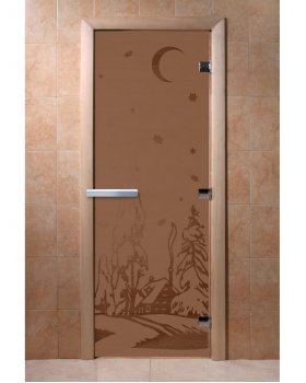 Дверь Зима бронза матовая