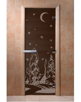 Дверь Зима графит