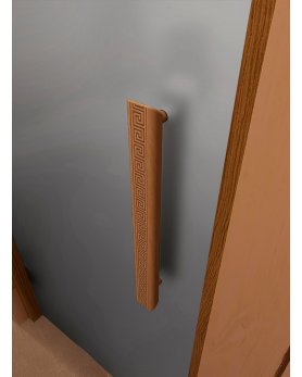 Стеклянная дверь для сауны и бани Фаворит BLACK сатин-foto2