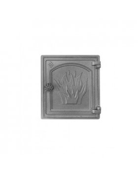 Дверка Везувий печная ДТ-4 (не крашенная) (280х250)