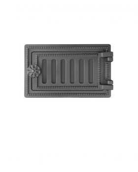 Дверка Везувий поддувальная ДП-2 (Антрацит) (140х250)