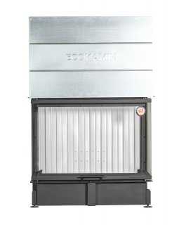 Каминная топка Экокамин ДЕЛЬТА 1200х800х450 P три стекла подовая-foto2