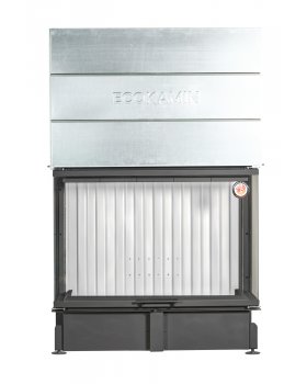 Каминная топка Экокамин ДЕЛЬТА 1200х800х450 P три стекла подовая-foto2