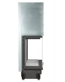 Каминная топка Экокамин ДЕЛЬТА 1200х800х450 P три стекла подовая-foto4