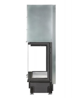 Каминная топка Экокамин ДЕЛЬТА 1200х800х450 P три стекла подовая-foto5