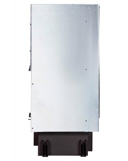 Каминная топка Экокамин ДЕЛЬТА 800 LPB два стекла левая принтинг подовое горение черный шамот-foto4