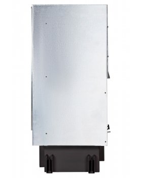 Каминная топка Экокамин ДЕЛЬТА 800 RPB два стекла правая принтинг подовое горение черный шамот-foto4