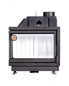 Каминная топка Экокамин Альфа 800 L два стекла левая-foto2