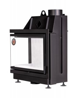 Каминная топка Экокамин Альфа 800 L два стекла левая-foto3