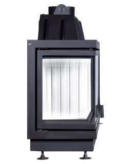 Каминная топка Экокамин Альфа 800 L два стекла левая-foto4