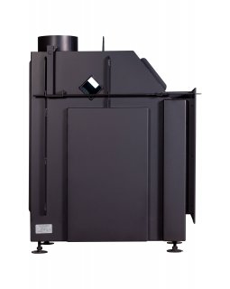 Каминная топка Экокамин Альфа 800 L два стекла левая-foto5