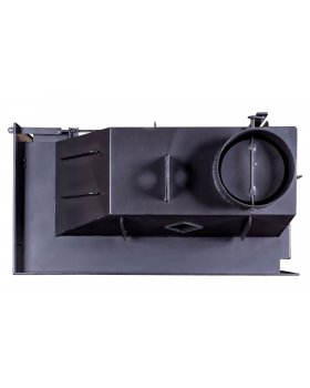 Каминная топка Экокамин Альфа 800 L два стекла левая-foto6