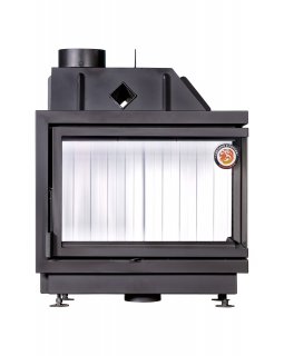 Каминная топка Экокамин Альфа 800 R два стекла правая-foto2