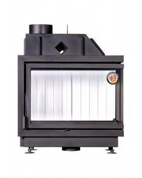 Каминная топка Экокамин Альфа 800 R два стекла правая-foto2