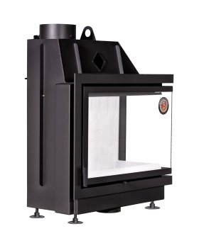 Каминная топка Экокамин Альфа 800 R два стекла правая-foto10