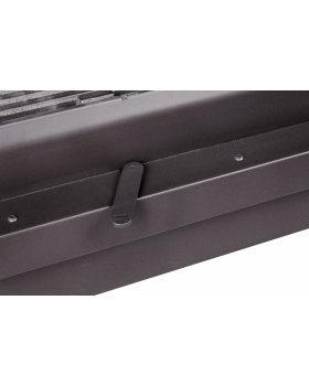 Каминная топка Экокамин Альфа 800 RB два стекла правая черный шамот-foto5