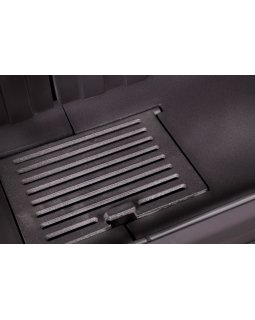 Каминная топка Экокамин Альфа 800 RB два стекла правая черный шамот-foto4