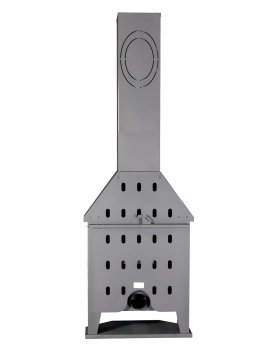 Печь-камин ЭкоКамин МЮНХЕН ГИГАНТ графит-foto5