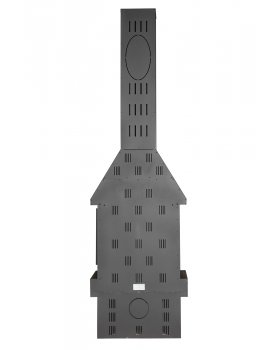 Камин ПРАГА три стекла NEW черный-foto10