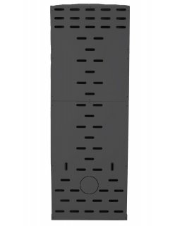 Камин РОДОС 900 ЧЕРНЫЙ, шамот белый-foto5